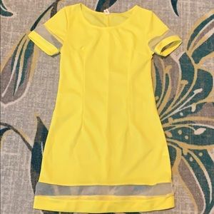 Yellow summer dress